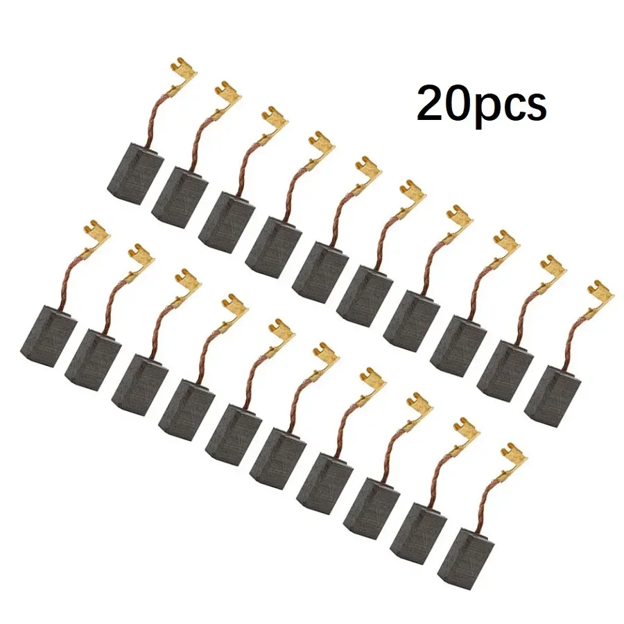 20pcs Carbon Brushes Engine Coal For Bosch Grinder Electric Hammer Drill Brush Power Angle Grinder Tool Accessories
20pcs Carbon Brushes Engine Coal For Bosch Grinder Electric Hammer Drill Brush Power Angle Grinder Tool Accessories