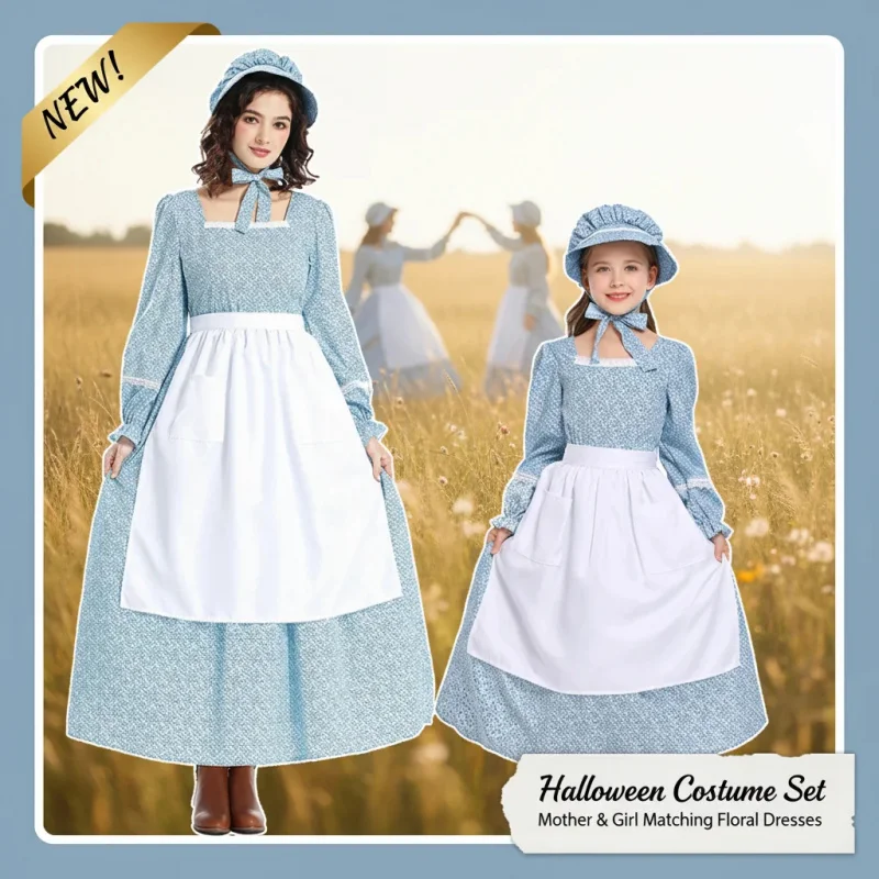 ☎UWAWA Kawaii Witch Kiki Cosplay Dress for Girls Halloween Costume Set with Hat☎
☎UWAWA Kawaii Witch Kiki Cosplay Dress for Girls Halloween Costume Set with Hat☎