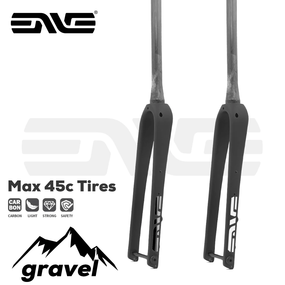Full Carbon Fiber Gravel Fork 100mm Travel Disc Brake Road Bike Fork MTB Fork for 45c Tire Tapered/Straight Steering Tube
Full Carbon Fiber Gravel Fork 100mm Travel Disc Brake Road Bike Fork MTB Fork for 45c Tire Tapered/Straight Steering Tube