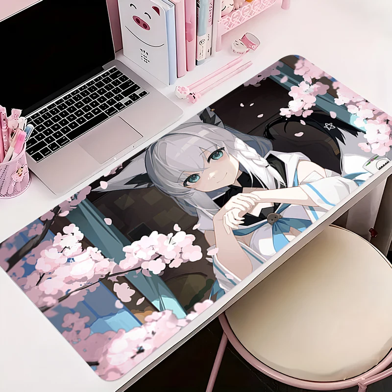 Office PC Gamer Mouse Pad Gaming Accessories Keyboard Mat Anime Anti-slip H-hololive Shirakami Fubuki Mousepad Rubber Desk Mat
Office PC Gamer Mouse Pad Gaming Accessories Keyboard Mat Anime Anti-slip H-hololive Shirakami Fubuki Mousepad Rubber Desk Mat