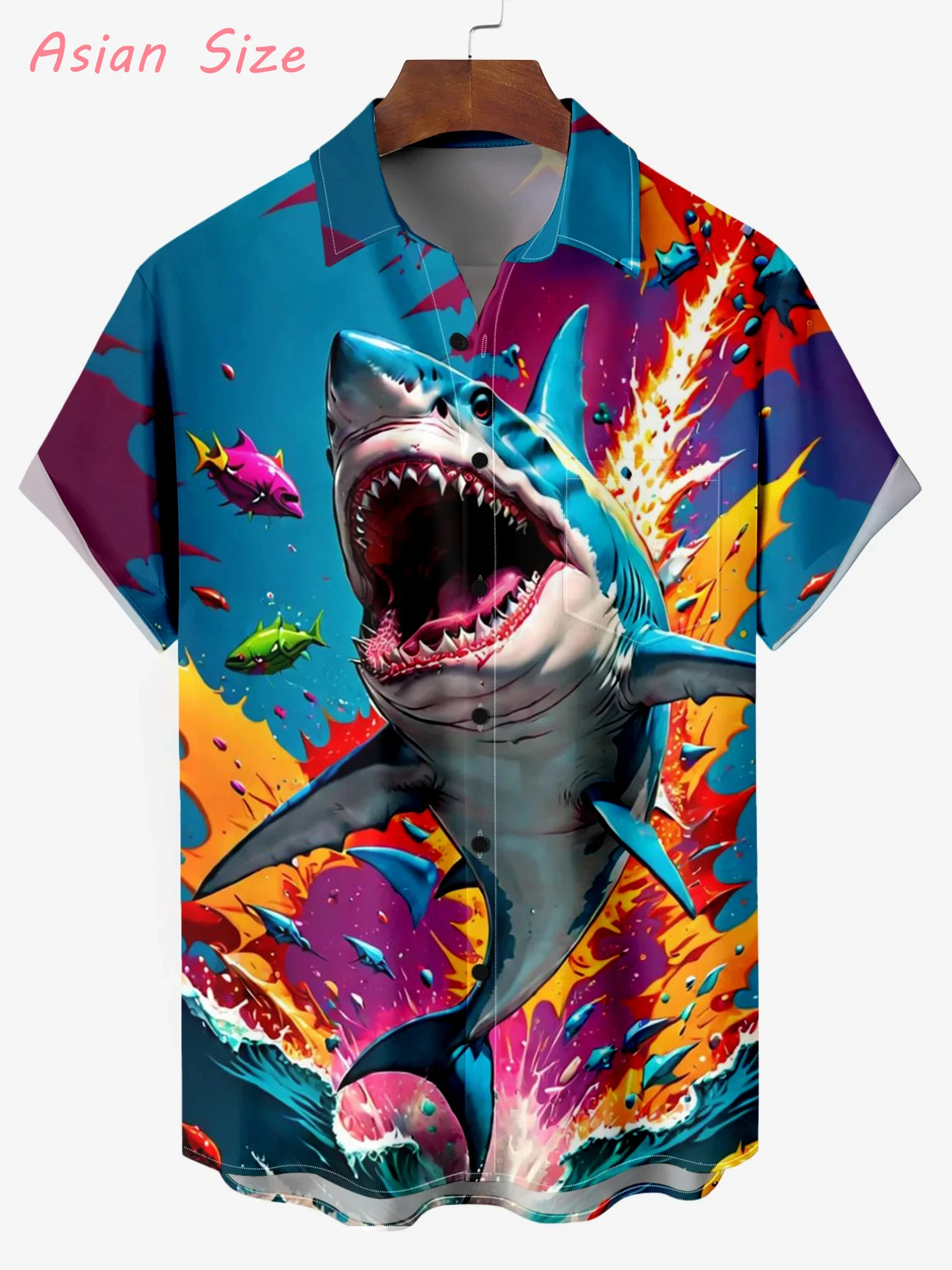 Летняя модная рубашка 2026 с принтом мультяшных животных, новая повседневная гавайская рубашка с отложным воротником и коротким рукавом, мужская рубашка с графическим принтом козла и акулы
Летняя модная рубашка 2026 с принтом мультяшных животных, новая повседневная гавайская рубашка с отложным воротником и коротким рукавом, мужская рубашка с графическим принтом козла и акулы