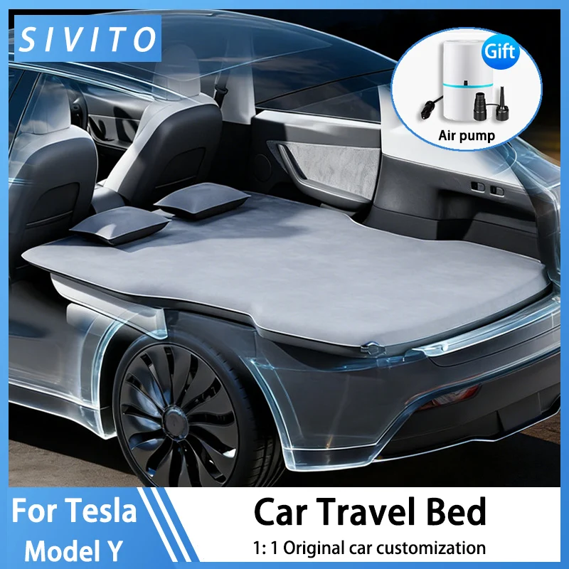 For Tesla Model Y 2019-2026 Inflatable Mattress Outdoor Camping Deer Skin Suede Fabric Car Travel Bed Gift Inflatable Pump
For Tesla Model Y 2019-2026 Inflatable Mattress Outdoor Camping Deer Skin Suede Fabric Car Travel Bed Gift Inflatable Pump