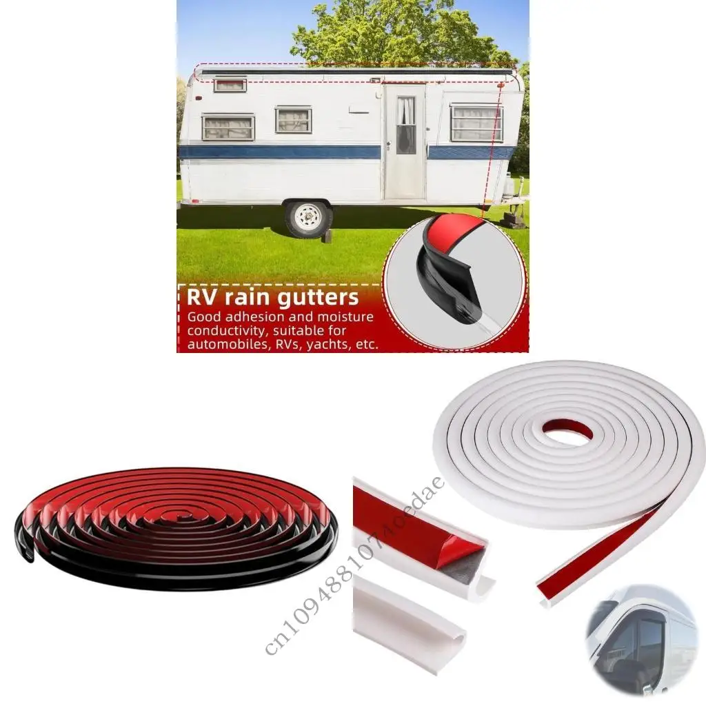 TPE Rain Guard Easy Installation Water Drainage System Seal for Motorhomes Roof
TPE Rain Guard Easy Installation Water Drainage System Seal for Motorhomes Roof