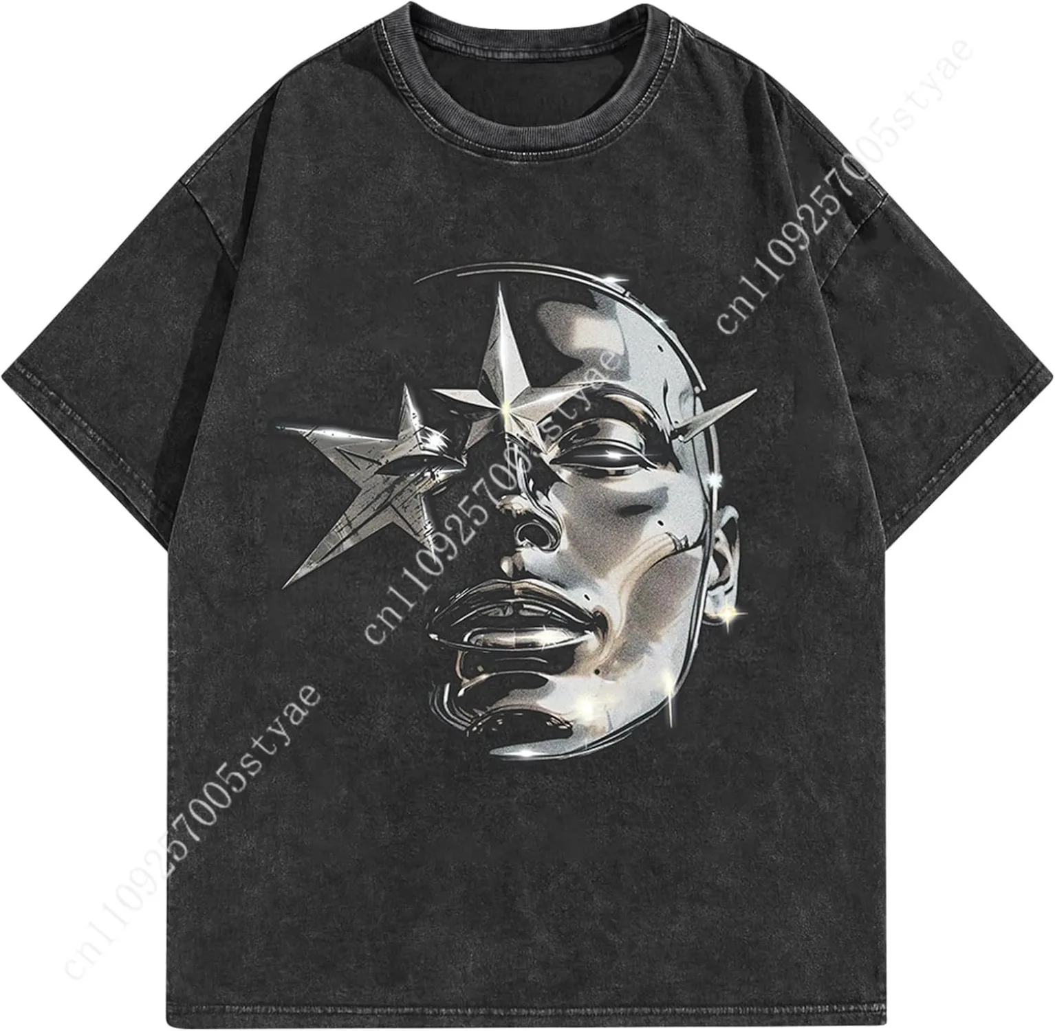 AugYew Men's Graphic Tees Shirt Unisex Cotton Oversized T-Shirt Short Sleeve Vintage Streetwear Casual Tee Top
AugYew Men's Graphic Tees Shirt Unisex Cotton Oversized T-Shirt Short Sleeve Vintage Streetwear Casual Tee Top