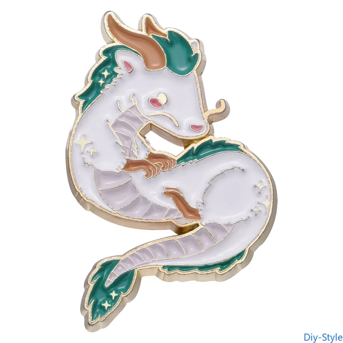 Cartoon Cute Little White Dragon Shape Backpack Alloy Brooch Badge Enamel Lapel Pins
Cartoon Cute Little White Dragon Shape Backpack Alloy Brooch Badge Enamel Lapel Pins