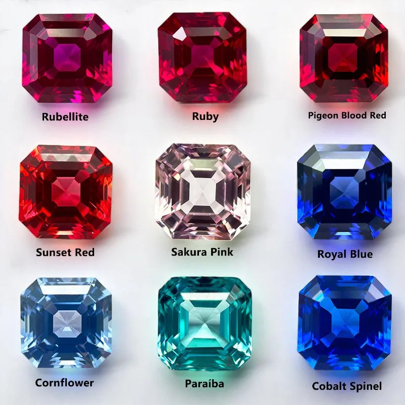 Lab Grown Sapphire Asscher Cutting Various Colors Multiple Sizes Top Quality for Diy Jewelry Making Selectable AGL Certificate
Lab Grown Sapphire Asscher Cutting Various Colors Multiple Sizes Top Quality for Diy Jewelry Making Selectable AGL Certificate