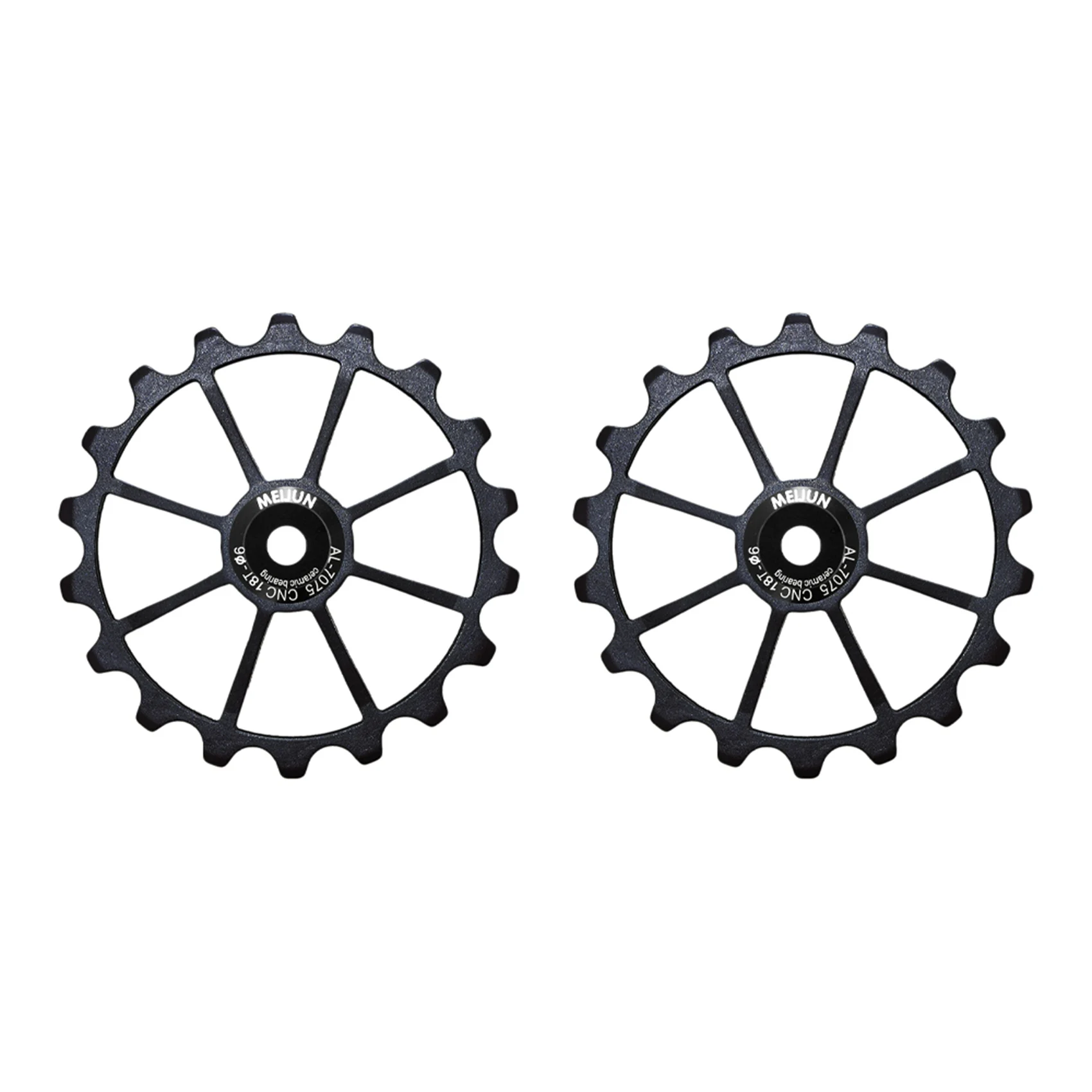 MEIJUN 2X 18T MTB Bicycle Rear Derailleur Jockey Wheel Bearing Pulley Road Bike Guide Roller Idler 4Mm 5Mm 6Mm(Black)
MEIJUN 2X 18T MTB Bicycle Rear Derailleur Jockey Wheel Bearing Pulley Road Bike Guide Roller Idler 4Mm 5Mm 6Mm(Black)