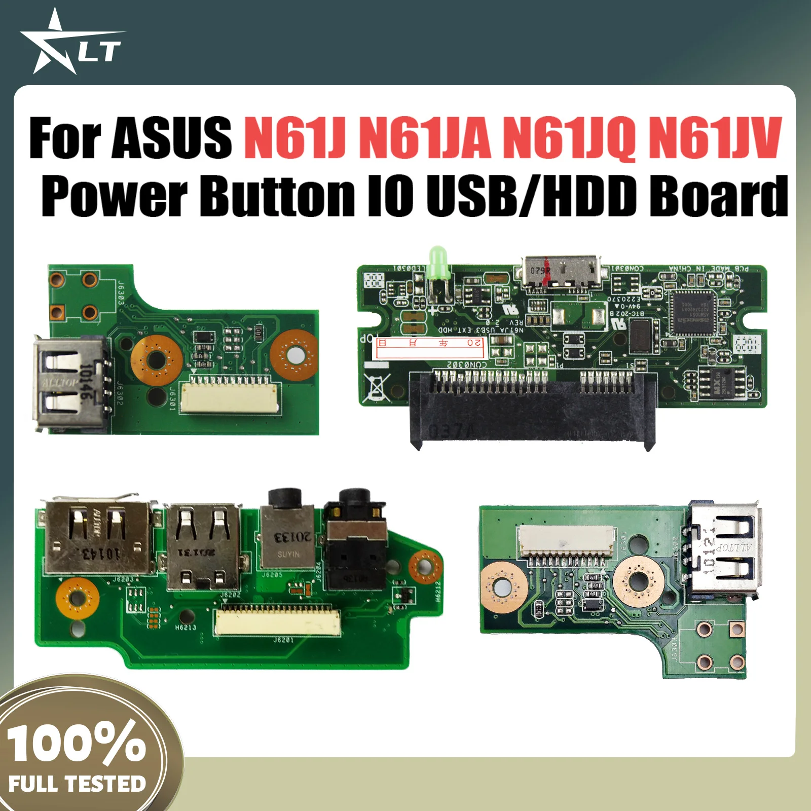 Для Asus N61J N61JA N61JQ N61JV N61V N61VG N61VN кнопка включения питания IO USB/HDD плата быстрая доставка
Для Asus N61J N61JA N61JQ N61JV N61V N61VG N61VN кнопка включения питания IO USB/HDD плата быстрая доставка