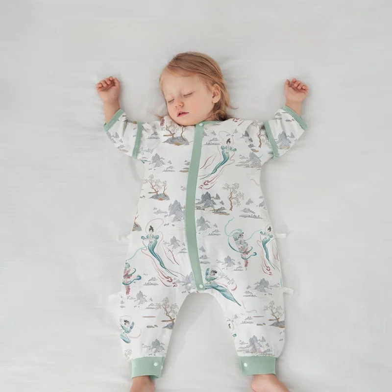 OUYUN Детский спальный мешок с разделенными ногами, носимое одеяло из марли из эвкалипта и бамбукового волокна, спальный мешок с защитой от ударов, варианты T64 T42
OUYUN Детский спальный мешок с разделенными ногами, носимое одеяло из марли из эвкалипта и бамбукового волокна, спальный мешок с защитой от ударов, варианты T64 T42