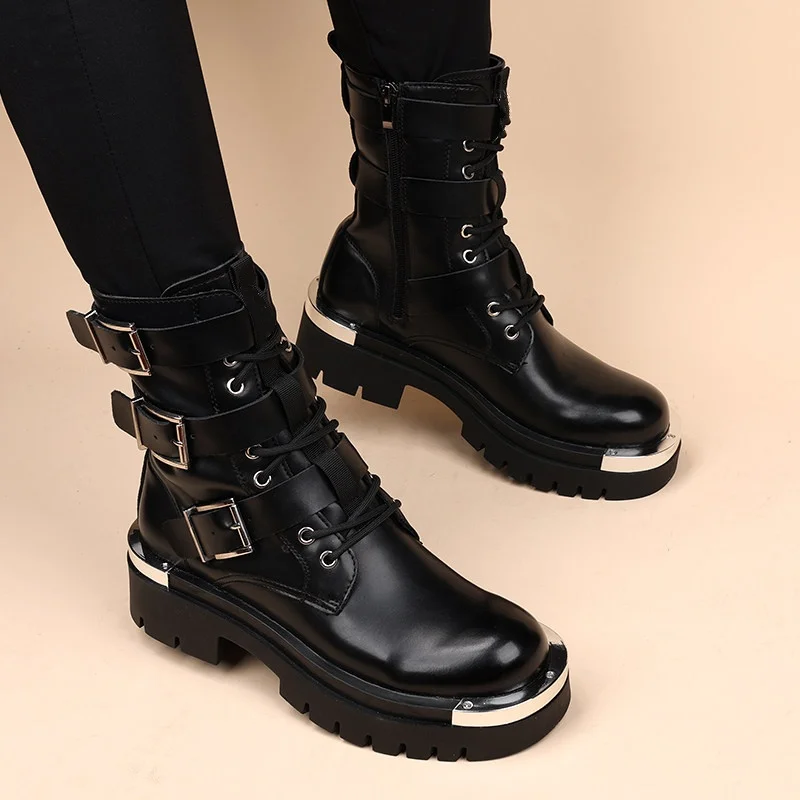 mens fashion punk gothic high platform boots black designer shoes cowboy natural leather boot cool long motorcycle botas hombre
mens fashion punk gothic high platform boots black designer shoes cowboy natural leather boot cool long motorcycle botas hombre