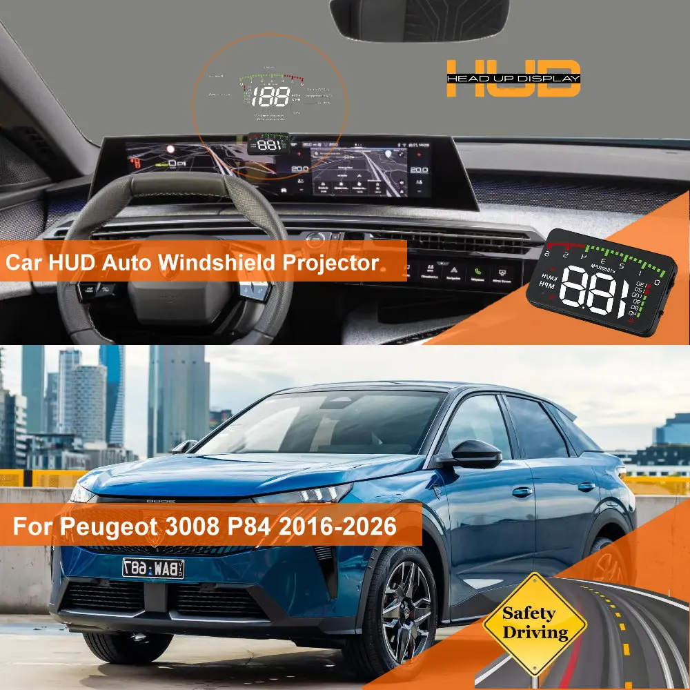 Car HUD Head Up Display For Peugeot 3008 T84 2009-2015 3008 P84 2016-2026 Auto Windshield Projector Accessories
Car HUD Head Up Display For Peugeot 3008 T84 2009-2015 3008 P84 2016-2026 Auto Windshield Projector Accessories