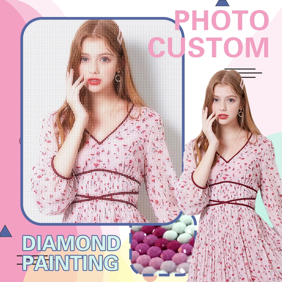Photo Custom Diamond Painting Full Square/Round Diamond Embroidery Portrait Picture Of Rhinestones Art Picture wedding gift
Photo Custom Diamond Painting Full Square/Round Diamond Embroidery Portrait Picture Of Rhinestones Art Picture wedding gift