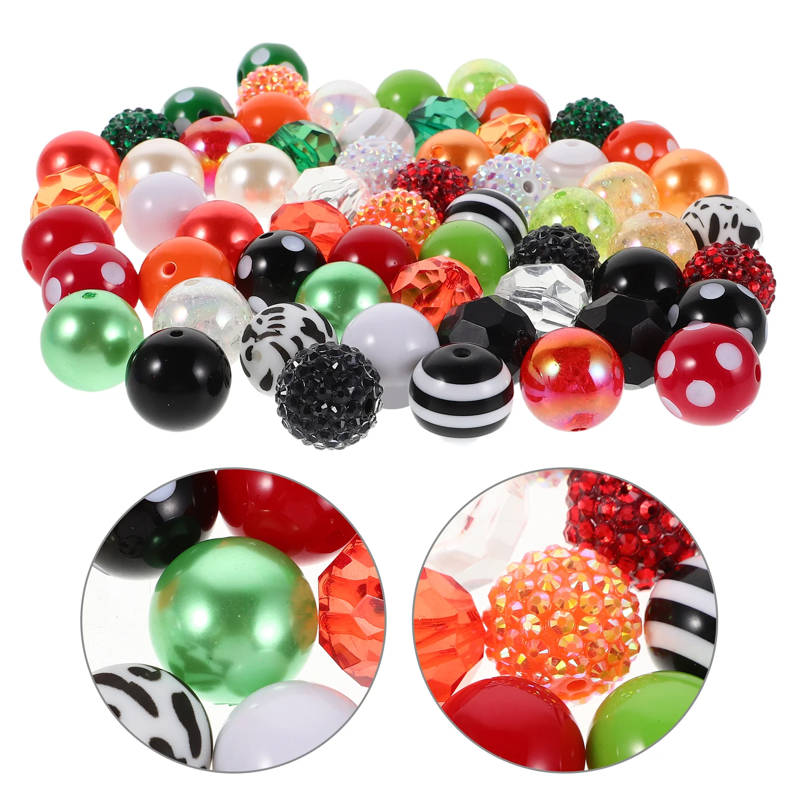 60Pcs Round Resin Beads 20mm Colorful Chunky Beads for DIY Jewelry Bracelets Necklace Making Resin Charms Loose Spacer Charms
60Pcs Round Resin Beads 20mm Colorful Chunky Beads for DIY Jewelry Bracelets Necklace Making Resin Charms Loose Spacer Charms