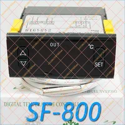 Original SF-800 Fridge Thermostat / Digital Cooling Temperature Regulator with NTC Sensor Probe
Original SF-800 Fridge Thermostat / Digital Cooling Temperature Regulator with NTC Sensor Probe
