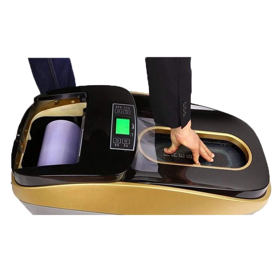 Silvery-white/ Gold/ Copper-brown Intelligent Automatic Shoe Cover Machine for Dustproof
Silvery-white/ Gold/ Copper-brown Intelligent Automatic Shoe Cover Machine for Dustproof