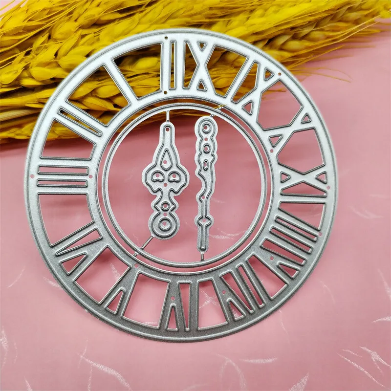 Clock metal cutting dies mold Scrapbooking decoration paper craft knife mould blade punch template Embossing stencils 1PCS
Clock metal cutting dies mold Scrapbooking decoration paper craft knife mould blade punch template Embossing stencils 1PCS