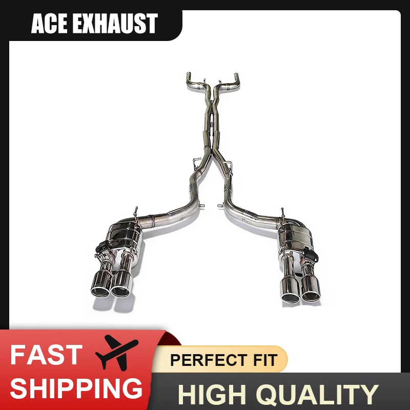 ACE for Maserati Quattroporte Ghibli SQ4 3.0T Valved Catback Exhaust High Performance SUS304 Exhaust System with Valve Muffler
ACE for Maserati Quattroporte Ghibli SQ4 3.0T Valved Catback Exhaust High Performance SUS304 Exhaust System with Valve Muffler