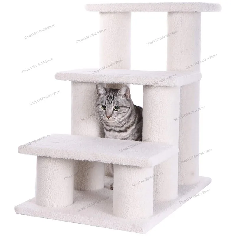 For Pet Stairs,Universal for Cats and Dogs,Four-story Pet Ladder,Removable,Cat and Dog Climbing Frame,Go To Bed on Sofa Ladder
For Pet Stairs,Universal for Cats and Dogs,Four-story Pet Ladder,Removable,Cat and Dog Climbing Frame,Go To Bed on Sofa Ladder