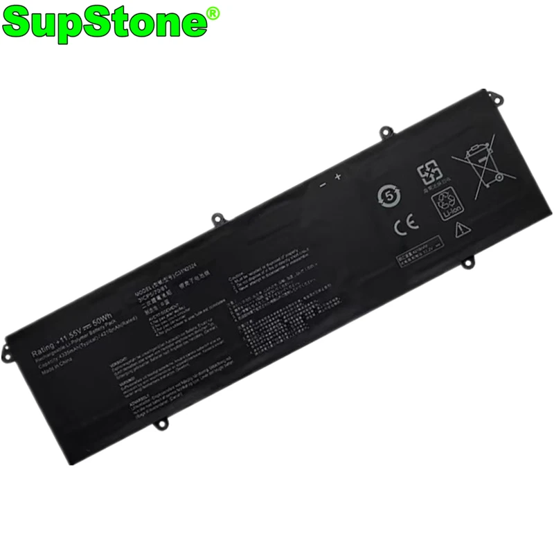 SupStone C31N2024 Laptop Battery For Asus VivoBook S16 Flip TP3604VA E1504GA TN3604YA M3401QC Pro 14 OLED K3605VC 0B200-04070000
SupStone C31N2024 Laptop Battery For Asus VivoBook S16 Flip TP3604VA E1504GA TN3604YA M3401QC Pro 14 OLED K3605VC 0B200-04070000