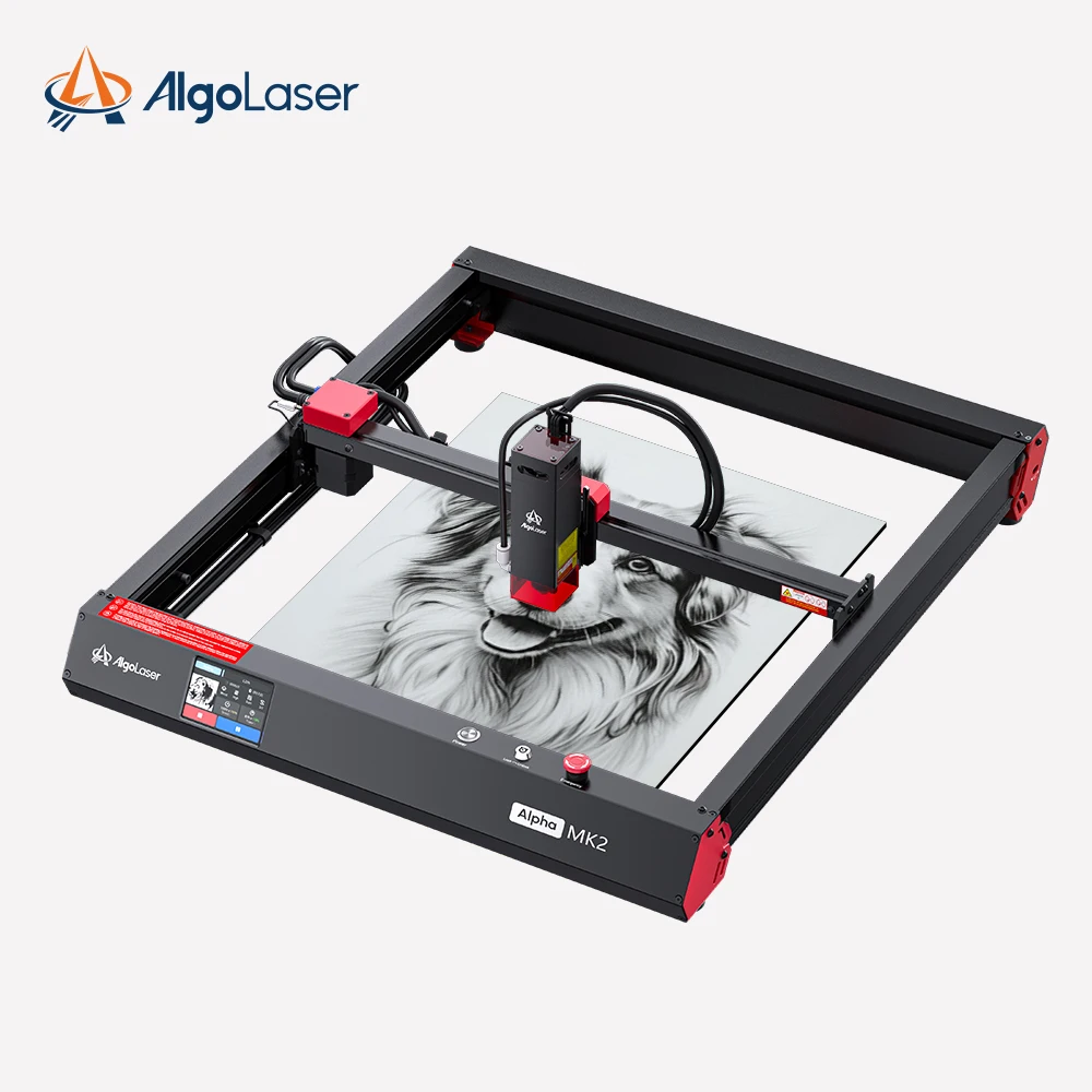 Algolaser Alpha MK2 10W Diy Portable Plastic CNC Mini Wood Cutter Engraving Machine Laser Engraver
Algolaser Alpha MK2 10W Diy Portable Plastic CNC Mini Wood Cutter Engraving Machine Laser Engraver