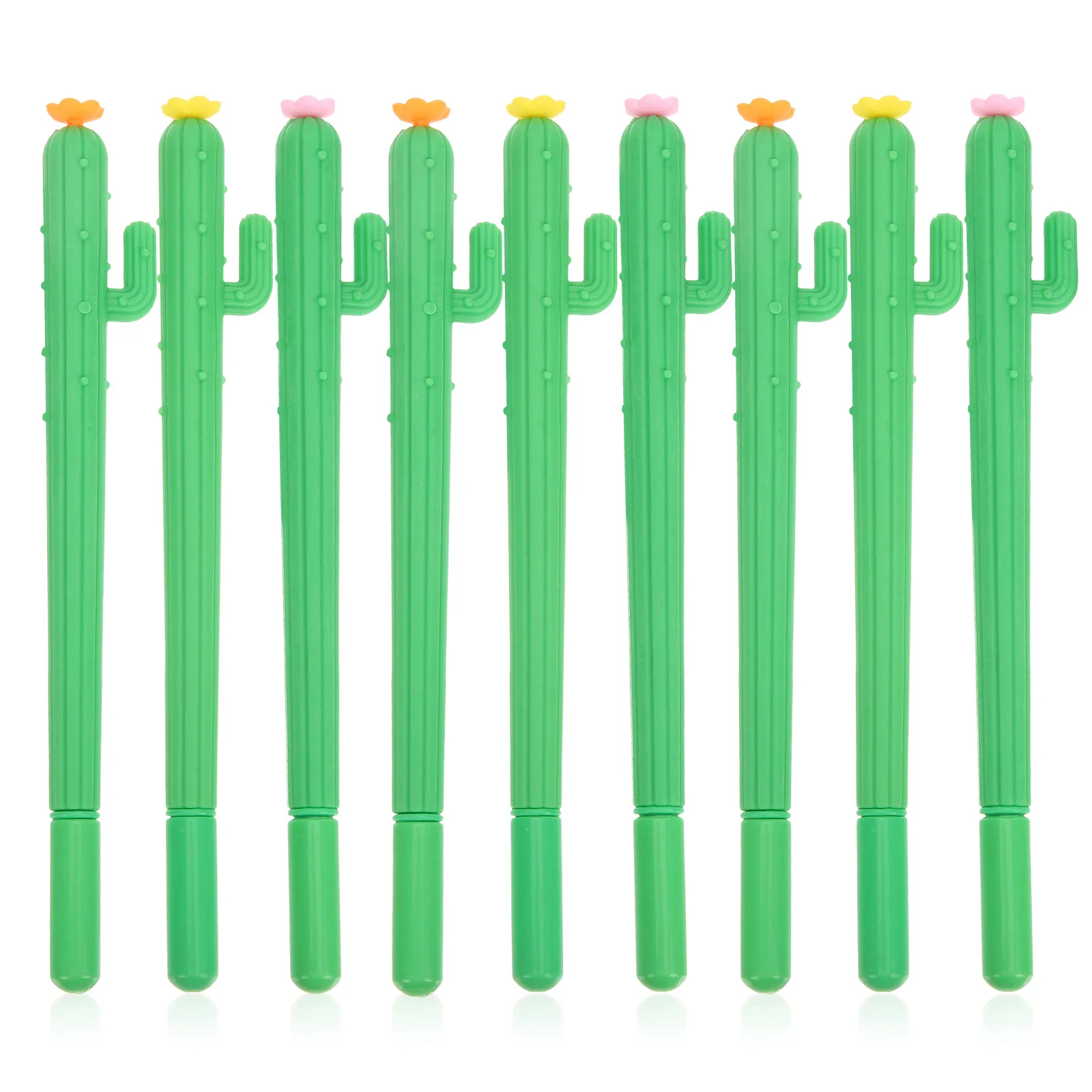 10pcs Cactus Pen Cute Plant Gel School Ballpoint Fun Pens Bulk for Kids Girls Cartoon Creative Student Writing Pen 
10pcs Cactus Pen Cute Plant Gel School Ballpoint Fun Pens Bulk for Kids Girls Cartoon Creative Student Writing Pen