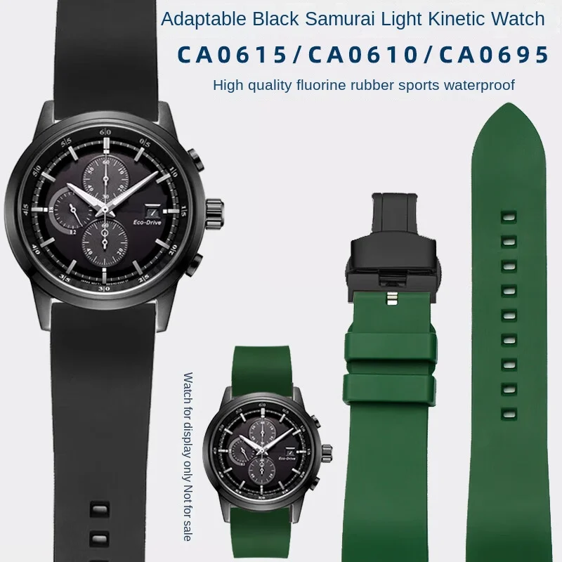 For Citizen Black Knight Watch CA0615-59E/CA0610-52E Series Waterproof Quick Release Fluororubber Strap 22mm men's bracelet
For Citizen Black Knight Watch CA0615-59E/CA0610-52E Series Waterproof Quick Release Fluororubber Strap 22mm men's bracelet