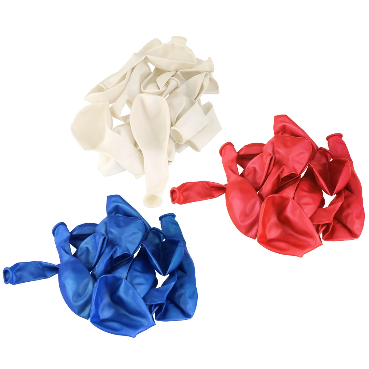 100pcs 12 Inches 2.8g Round Latex Giant Color Balloons for Birthday Wedding Christmas Party (Red & White & Dark Blue)
100pcs 12 Inches 2.8g Round Latex Giant Color Balloons for Birthday Wedding Christmas Party (Red & White & Dark Blue)