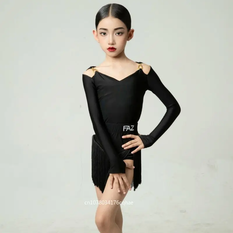 Spring New Arrival Girls Latin Dance Dress Kids Practice Training Clothes Children Performance Competition Training Class Wear
Spring New Arrival Girls Latin Dance Dress Kids Practice Training Clothes Children Performance Competition Training Class Wear