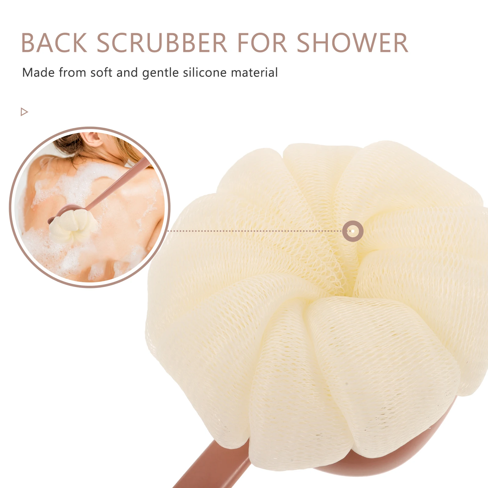 Silicone Bath Brush for Shower Dual-sided Back Scrubber Gentle Deep Cleansing Red Long Handle Exfoliating Body Wash
Silicone Bath Brush for Shower Dual-sided Back Scrubber Gentle Deep Cleansing Red Long Handle Exfoliating Body Wash