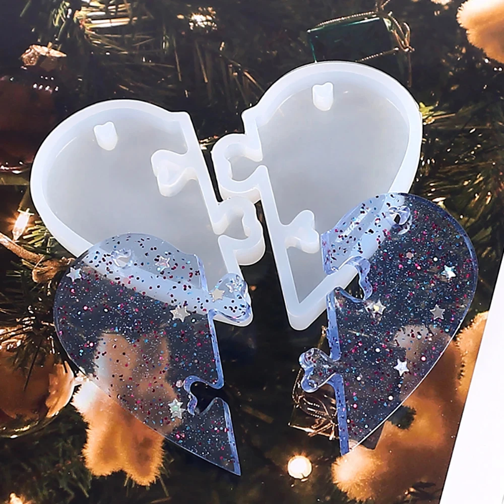 1Pcs Heart locks for lovers Pendant Liquid Silicone Mold DIY Epoxy Resin Mould Jewelry Tools
1Pcs Heart locks for lovers Pendant Liquid Silicone Mold DIY Epoxy Resin Mould Jewelry Tools