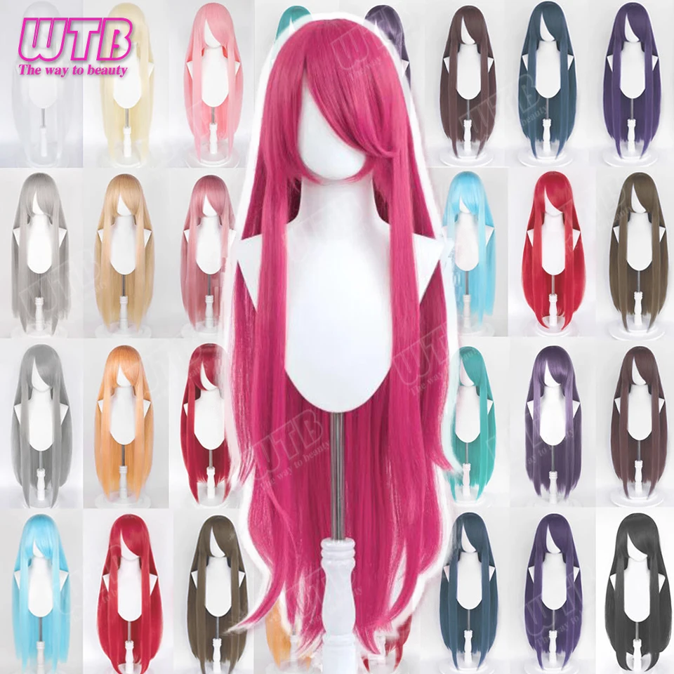 WTB 100cm Synthetic Straight Cosplay Wig Versatile Character Straight Wig Suitable for Women's Holiday Activities Cosplay Use
WTB 100cm Synthetic Straight Cosplay Wig Versatile Character Straight Wig Suitable for Women's Holiday Activities Cosplay Use