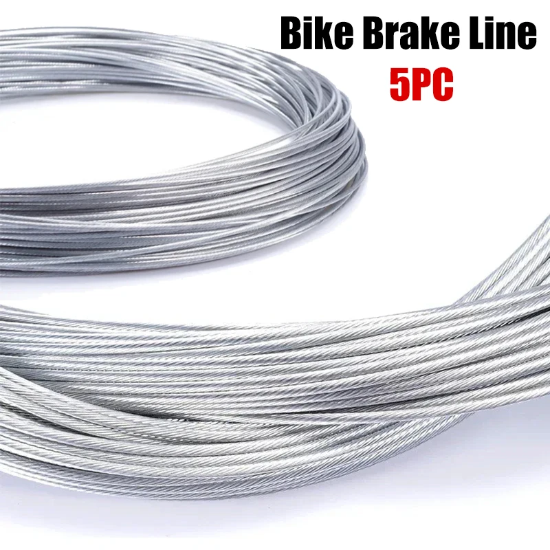 5PC Bicycle Brake Cables for Mountain Road Bike Stainless Steel Brake Handle Line 1550mm 1700mm 2100mm Bicycle Shift Wire
5PC Bicycle Brake Cables for Mountain Road Bike Stainless Steel Brake Handle Line 1550mm 1700mm 2100mm Bicycle Shift Wire
