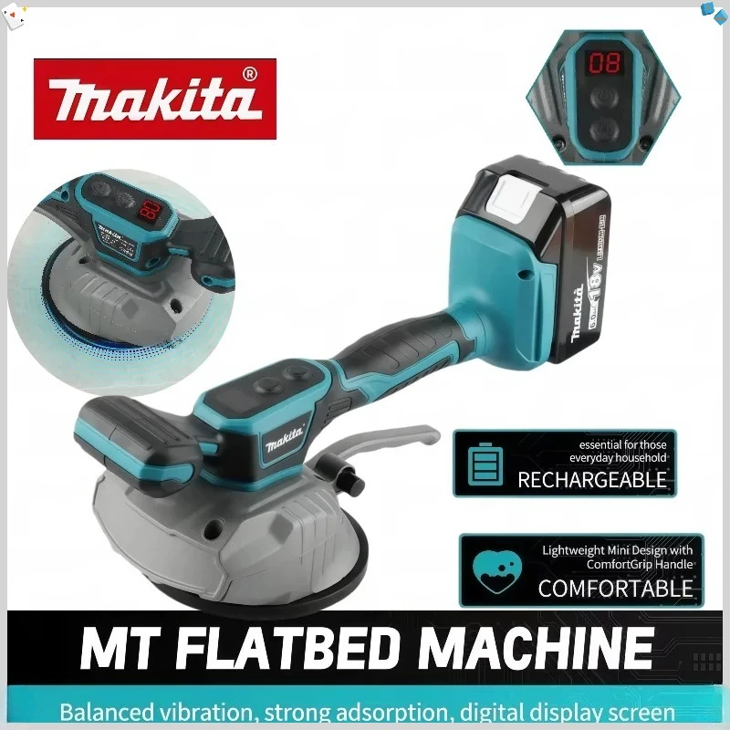 Вибрационная машина для укладки плитки Makita с 8-ступенчатой регулировкой скорости, высокой производительностью для стен и пола, для домашнего ремонта, инструмент 18В
Вибрационная машина для укладки плитки Makita с 8-ступенчатой регулировкой скорости, высокой производительностью для стен и пола, для домашнего ремонта, инструмент 18В