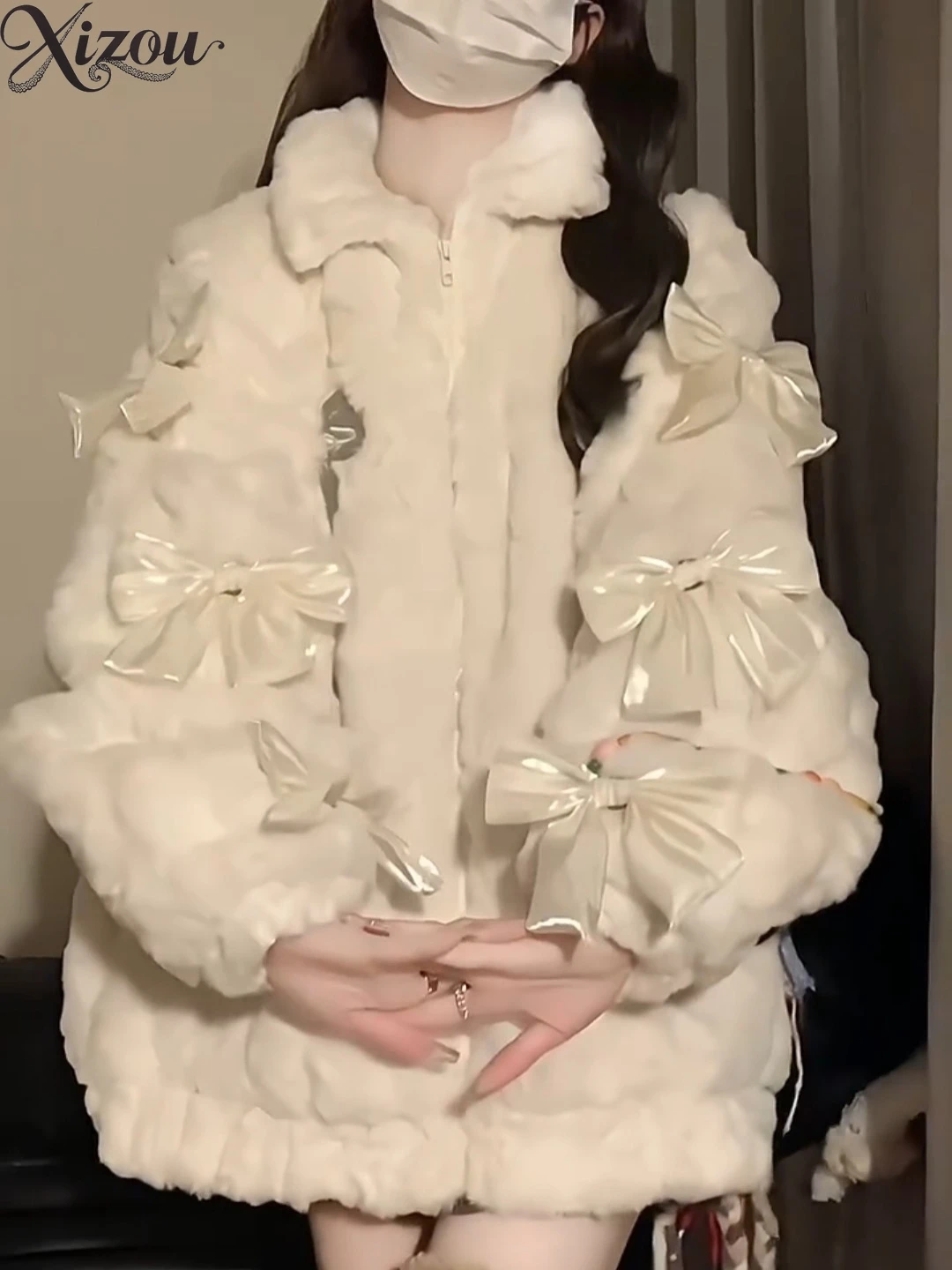 Милое крутое стильное дизайнерское милое шерстяное пальто с бантом для женщин, зимние теплые утепленные хлопковые куртки на флисовой подкладке, новинка 2023 года
Милое крутое стильное дизайнерское милое шерстяное пальто с бантом для женщин, зимние теплые утепленные хлопковые куртки на флисовой подкладке, новинка 2023 года