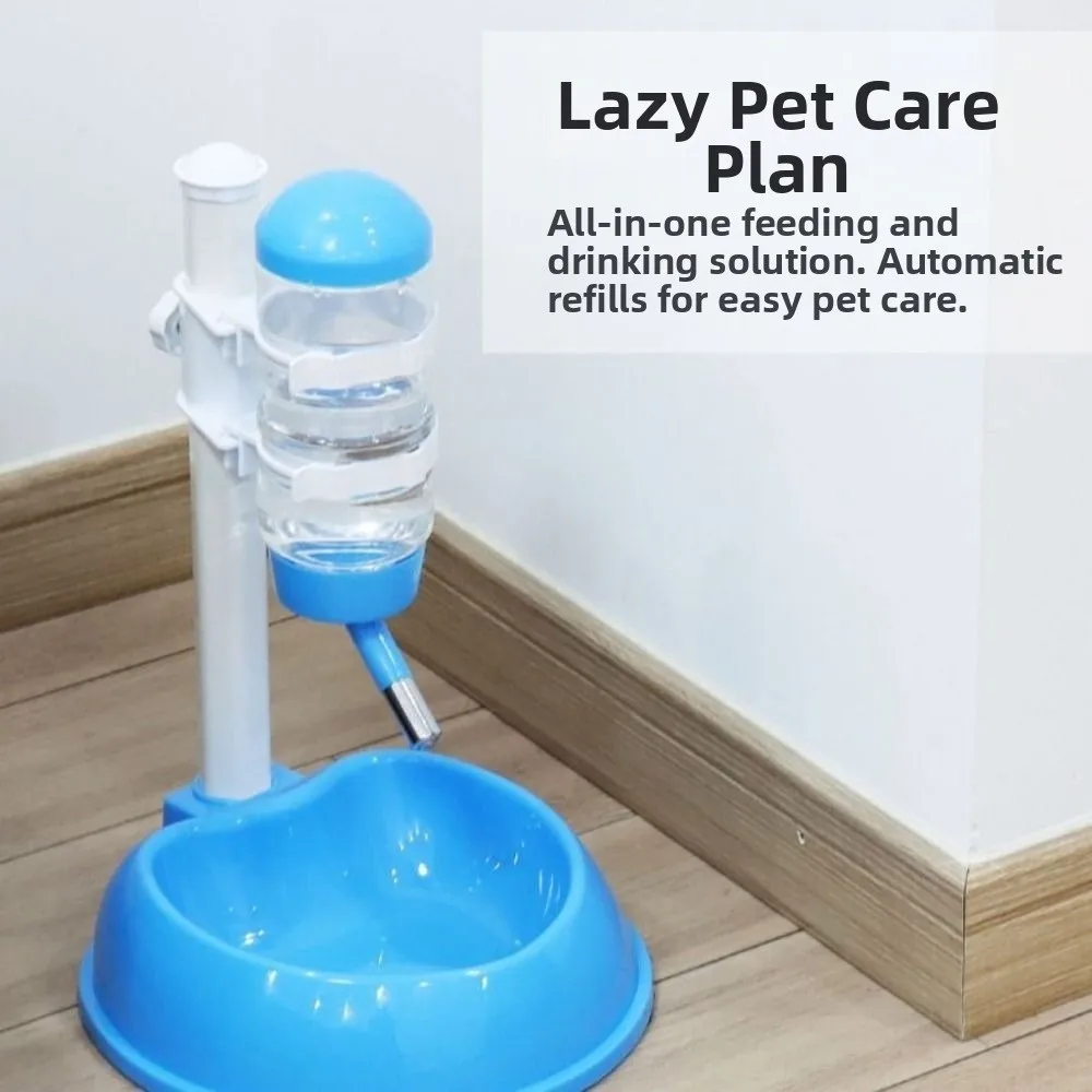 Liftable Pet Water Dispenser Hanging Kettle Adjustable Automatic Pet Drinker Space-saving Non-slip Bottom 2 in 1 Cat Food Bowl
Liftable Pet Water Dispenser Hanging Kettle Adjustable Automatic Pet Drinker Space-saving Non-slip Bottom 2 in 1 Cat Food Bowl