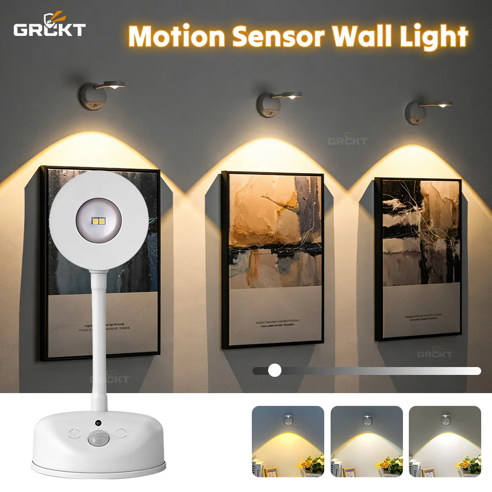 Motion Sensor Wall Light Wireless Rechargeable LED Table Lamp Dimmable Night Light Room Decoration For Home Bedroom Paintings
Motion Sensor Wall Light Wireless Rechargeable LED Table Lamp Dimmable Night Light Room Decoration For Home Bedroom Paintings