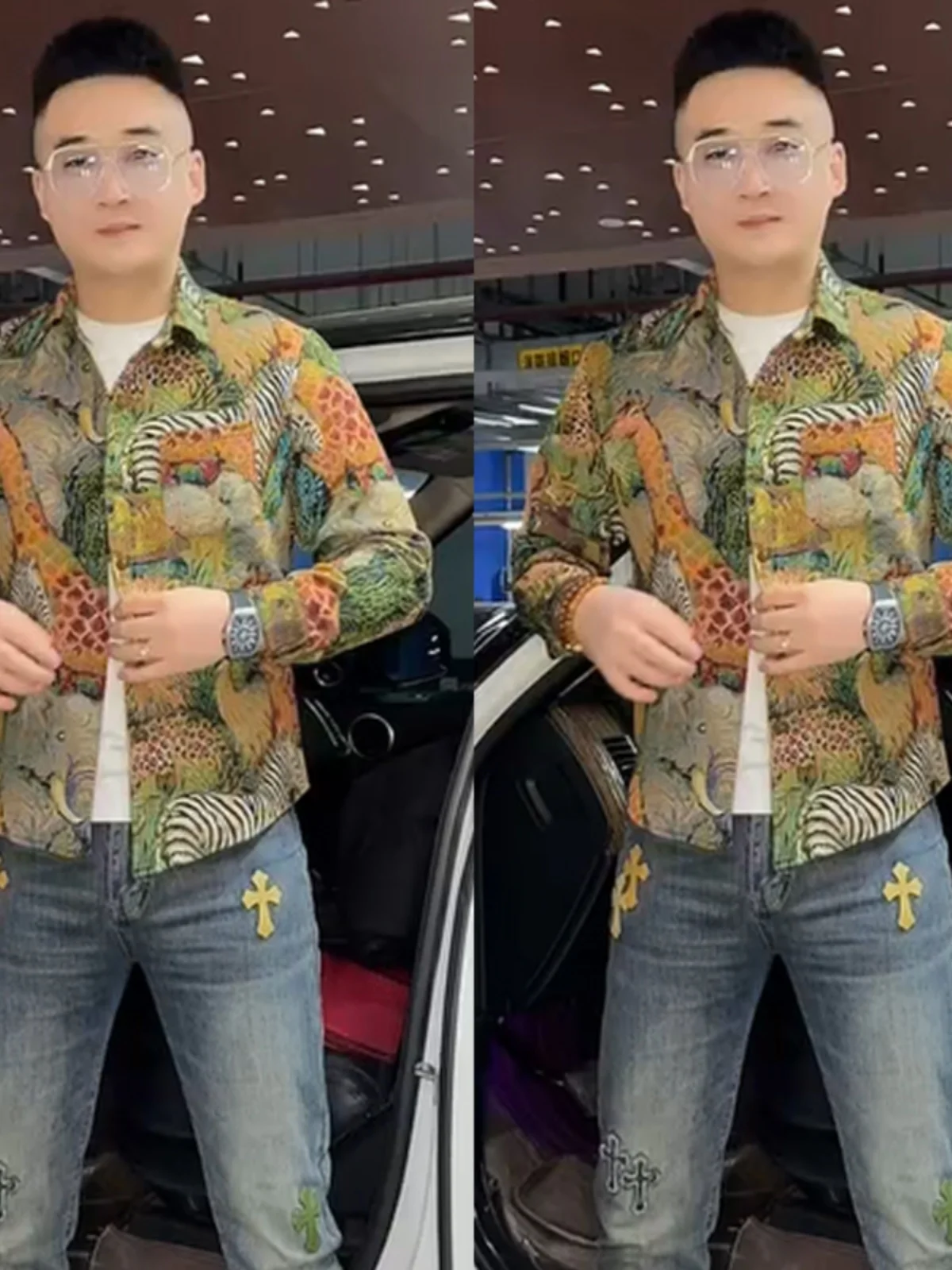 Мужская молодежная повседневная куртка свободного кроя с цветочной вышивкой на воротнике, на пуговицах, с длинными рукавами, для весны и осени
Мужская молодежная повседневная куртка свободного кроя с цветочной вышивкой на воротнике, на пуговицах, с длинными рукавами, для весны и осени