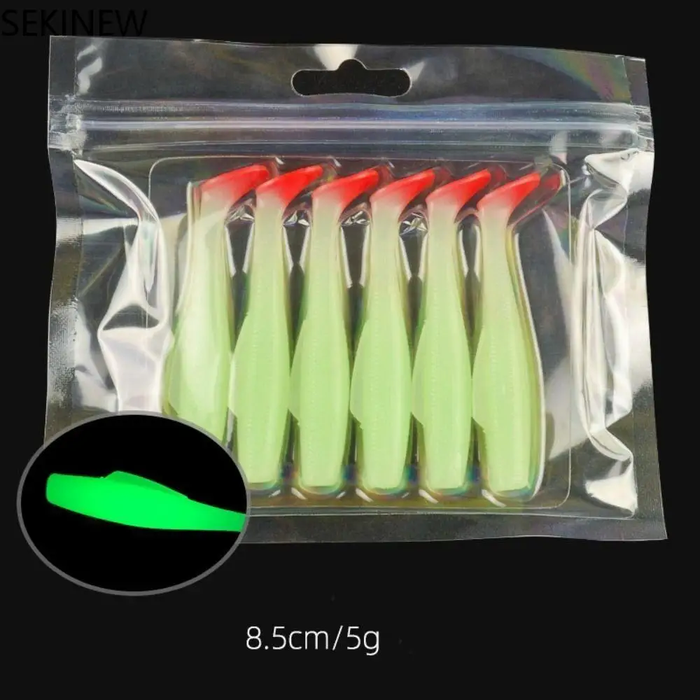 New Artificial Bait Set T-Tail Swim Lures Soft Lure Silicone Bait Fishing Accessories
New Artificial Bait Set T-Tail Swim Lures Soft Lure Silicone Bait Fishing Accessories
