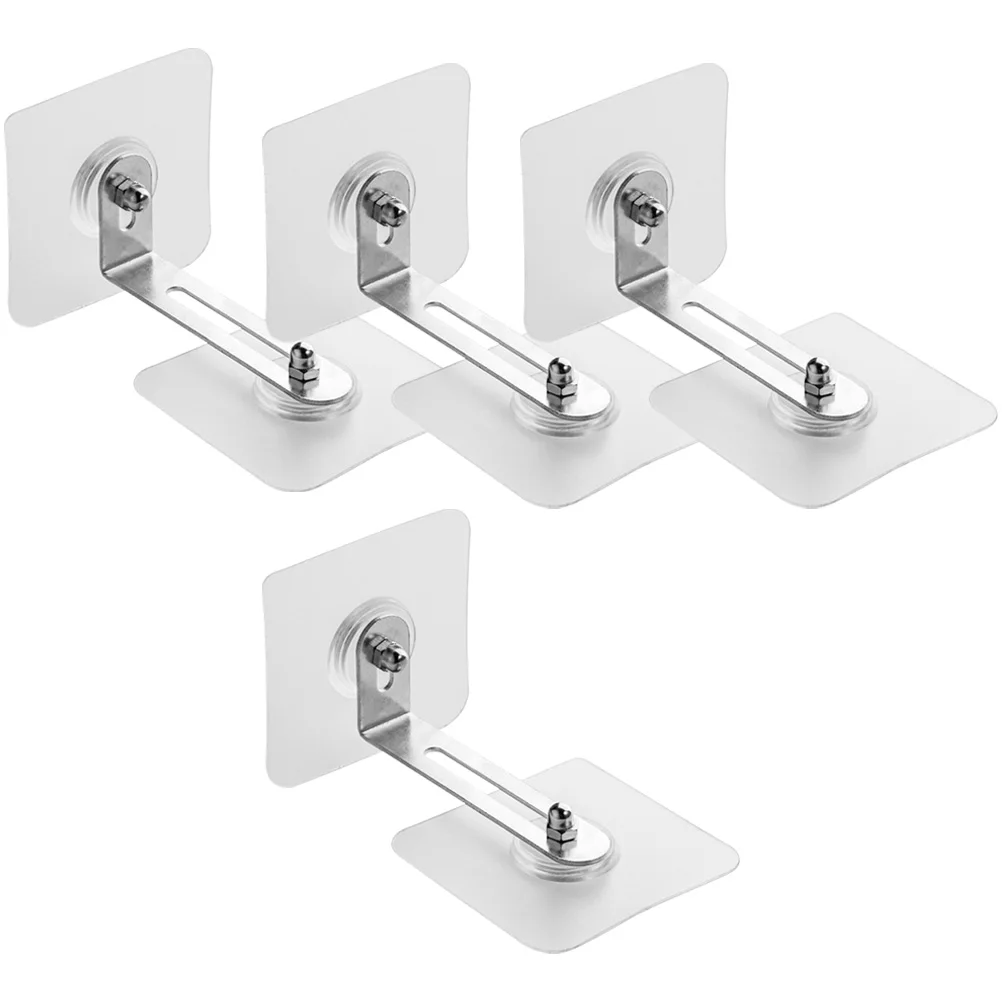 4pcs Furniture Wall Anchors No Drill Anti Tip Kit Baby Proofing Smooth Surface Bookcase Anchor Cabinet Drawer Dresser Fixing
4pcs Furniture Wall Anchors No Drill Anti Tip Kit Baby Proofing Smooth Surface Bookcase Anchor Cabinet Drawer Dresser Fixing