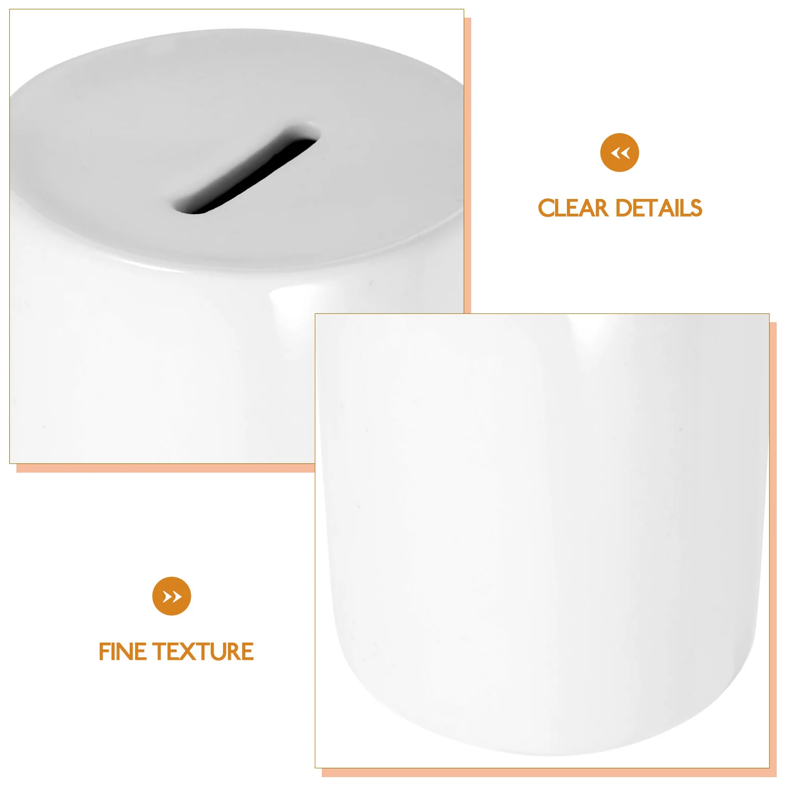 Ceramic Column Piggy Bank Large Capacity Money Saving Pot Coin Storage Container Practical Desktop Bank Column Saving Pot
Ceramic Column Piggy Bank Large Capacity Money Saving Pot Coin Storage Container Practical Desktop Bank Column Saving Pot