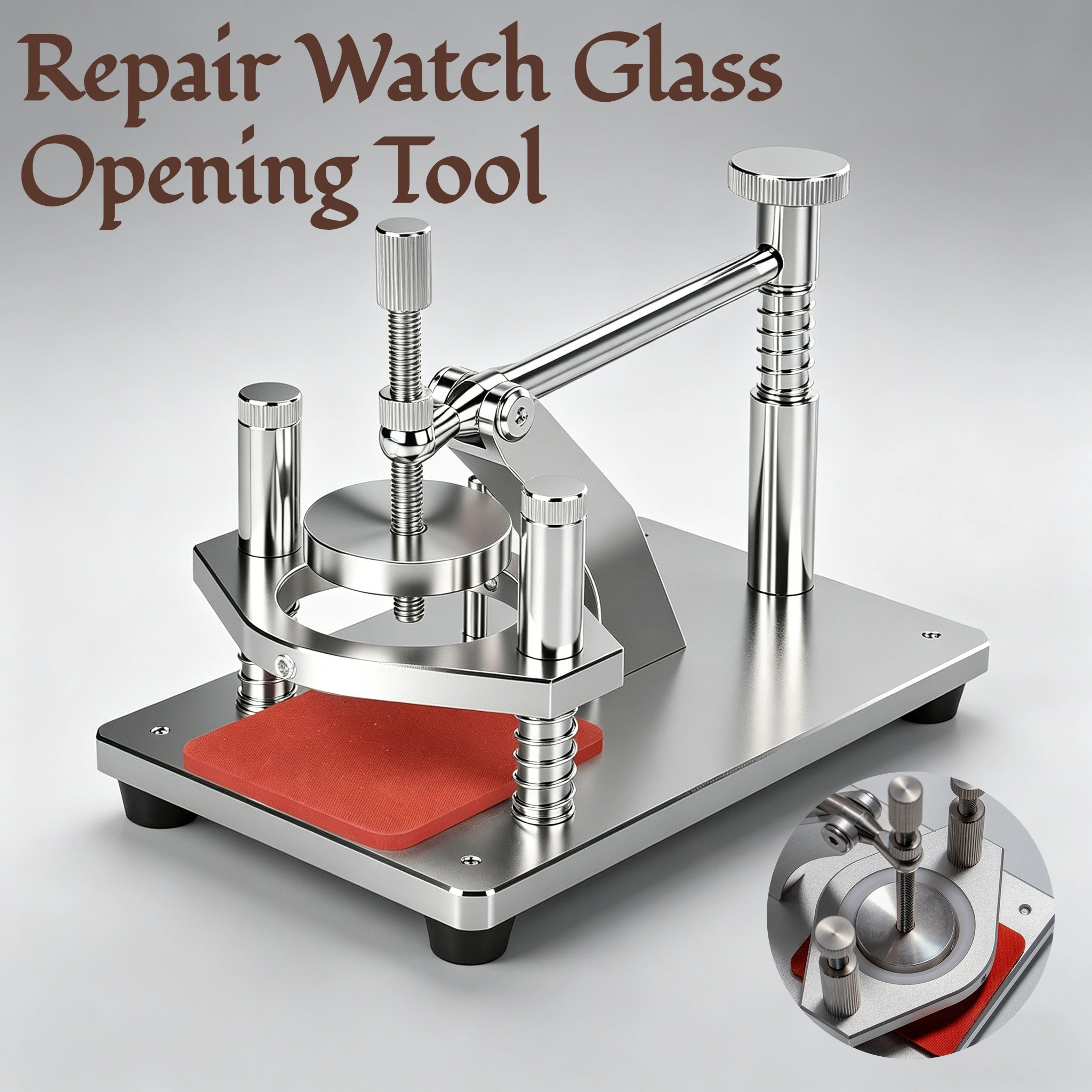 Watch Glass Opening Tool Watchmaker Repair for 18-45 mm flat and Convex mirrors Non-marking mirror opening tool
Watch Glass Opening Tool Watchmaker Repair for 18-45 mm flat and Convex mirrors Non-marking mirror opening tool