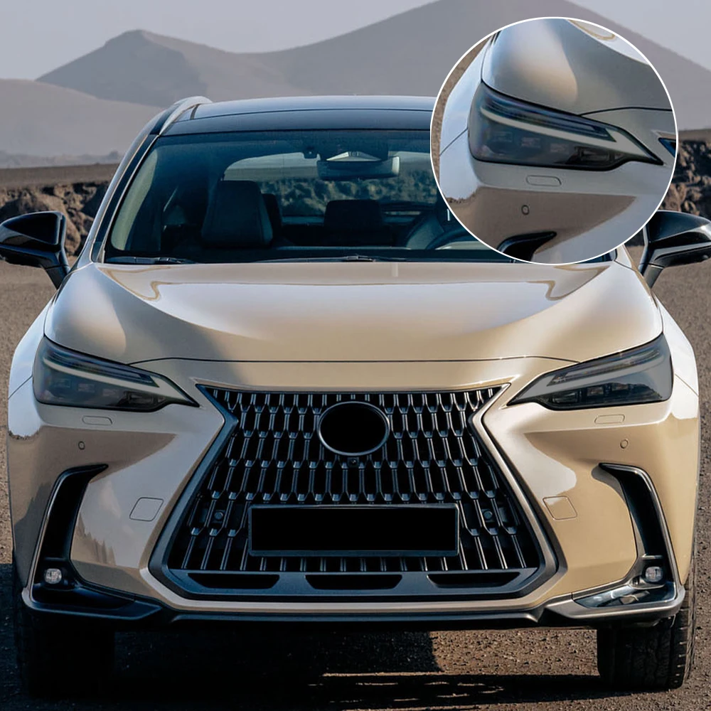 TPU Car Headlight Protective Film For Lexus NX 2015-2026 Smoke Black High-Gloss Pre-Cut Anti-Scratch Vinyl Wrap Cover Kit
TPU Car Headlight Protective Film For Lexus NX 2015-2026 Smoke Black High-Gloss Pre-Cut Anti-Scratch Vinyl Wrap Cover Kit