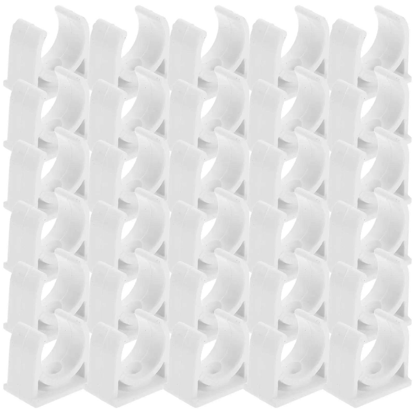 50Pcs U Shape Pipe Clamp Fixed Support 20Mm PVC Band Riding Horse Clamp for Silicone Thin Wall Hose Support
50Pcs U Shape Pipe Clamp Fixed Support 20Mm PVC Band Riding Horse Clamp for Silicone Thin Wall Hose Support