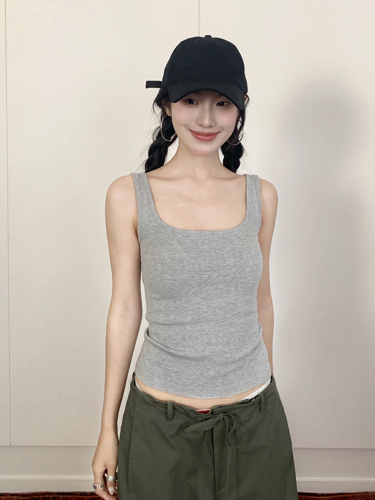 Rouje Dsyle Women's Summer Sports Vest Strapl Fitn Top with Chest Pad Workwear Sle ort Length Color
Rouje Dsyle Women's Summer Sports Vest Strapl Fitn Top with Chest Pad Workwear Sle ort Length Color