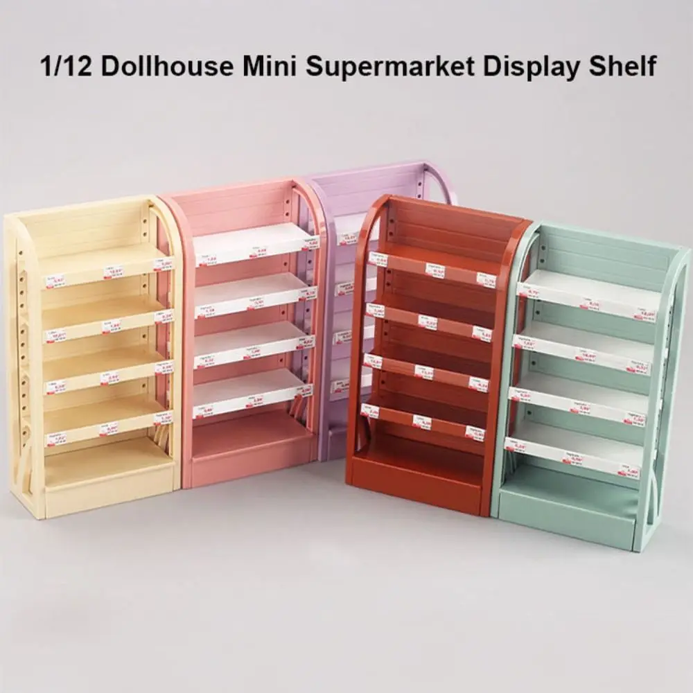 Mini 1/12 Dollhouse Cabinet Plastic 5 Colors Supermarket Display Shelf 9.5*4.3*14.5cm Miniature Furniture Accessories
Mini 1/12 Dollhouse Cabinet Plastic 5 Colors Supermarket Display Shelf 9.5*4.3*14.5cm Miniature Furniture Accessories
