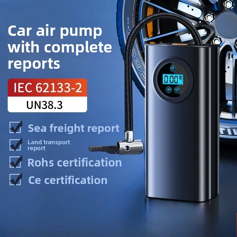 Vehicle-mounted air pump, compact car air pump, portable digital display inflator, electric tire inflator
Vehicle-mounted air pump, compact car air pump, portable digital display inflator, electric tire inflator