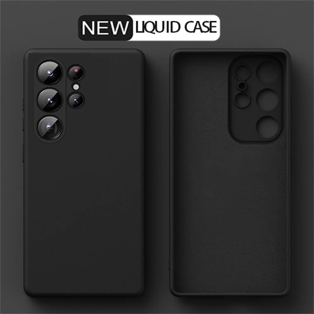 For Samsung Galaxy S25 S24 S23 S22 S21 Plus Ultra Liquid Silicone Case A54 A34 A53 A52 A41 A51 A52 Soft Cover Phone Accessories
For Samsung Galaxy S25 S24 S23 S22 S21 Plus Ultra Liquid Silicone Case A54 A34 A53 A52 A41 A51 A52 Soft Cover Phone Accessories