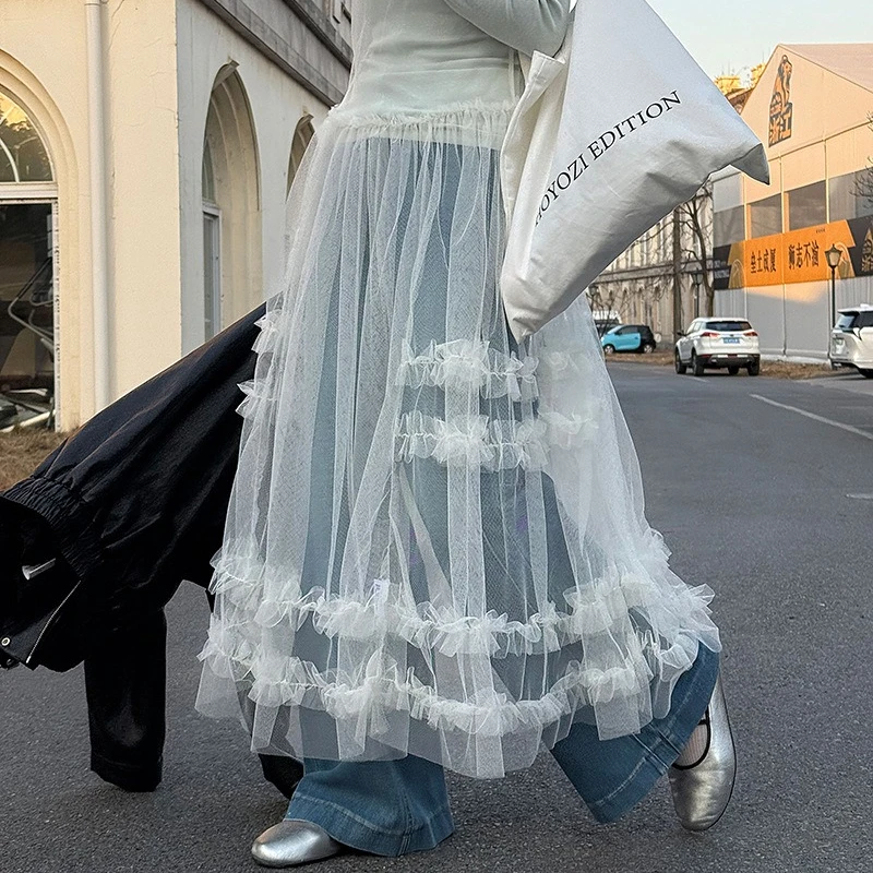Long Dress Women Dresses A Line Sling Vestidos Y2k Streetwear Sleeveless Lace Solid Elegant Splice Party Night Work 2026
Long Dress Women Dresses A Line Sling Vestidos Y2k Streetwear Sleeveless Lace Solid Elegant Splice Party Night Work 2026