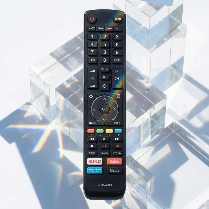 Haoxi Universal Remote Control for Hisense TV Series 65R8 75R8 EN3AG39H T250555 Electronic Replacement Battery Accessory
Haoxi Universal Remote Control for Hisense TV Series 65R8 75R8 EN3AG39H T250555 Electronic Replacement Battery Accessory