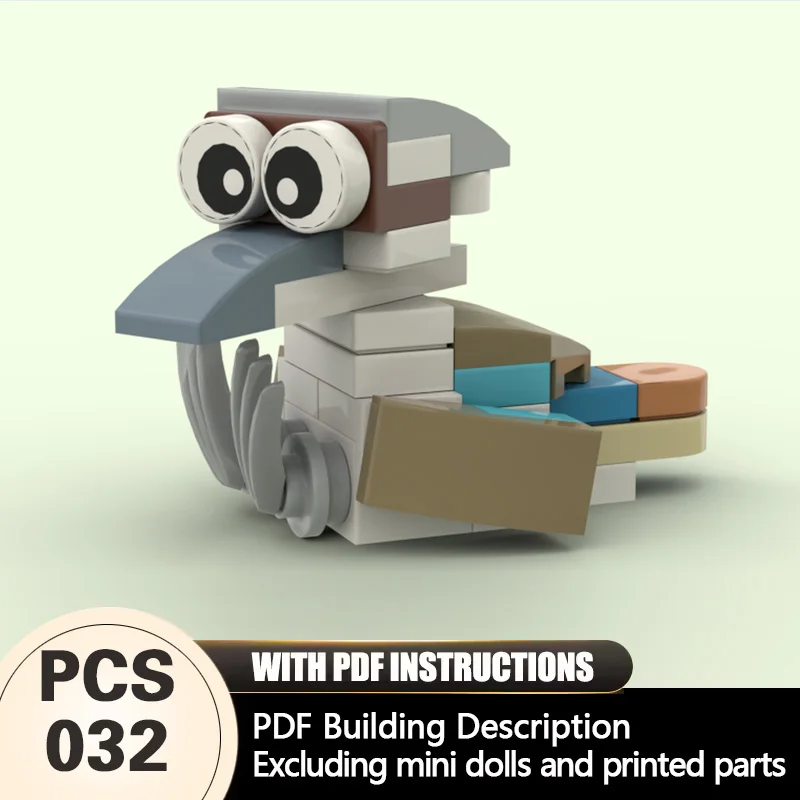 Creators Animal Series Model MOC Building Bricks Kookaburra Modular Technology Gifts Holiday Assemble Children Toys Suit
Creators Animal Series Model MOC Building Bricks Kookaburra Modular Technology Gifts Holiday Assemble Children Toys Suit